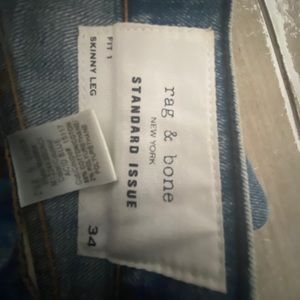 Rag and Bone New York Standard Issue Men’s Jean